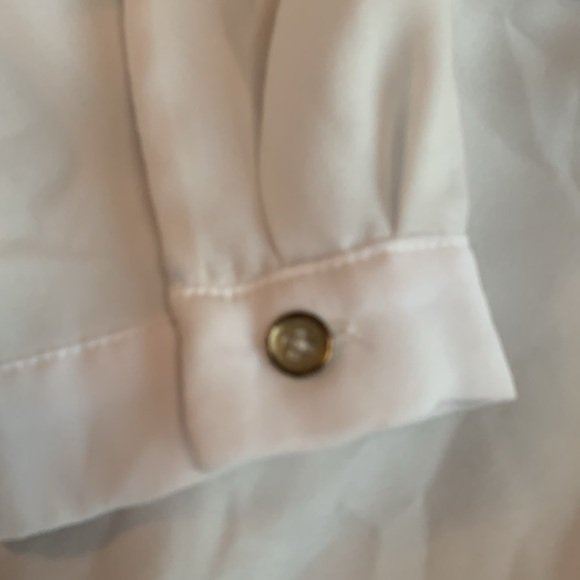 Robert Rodriguez white, sheer tunic. Long sleeve. Size medium - Picture 7 of 13